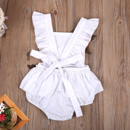 Baby Girls Jumpsuit Newborn Infant Kids Floral Clothes Summer Romper Bodysuit Sundress Outfits